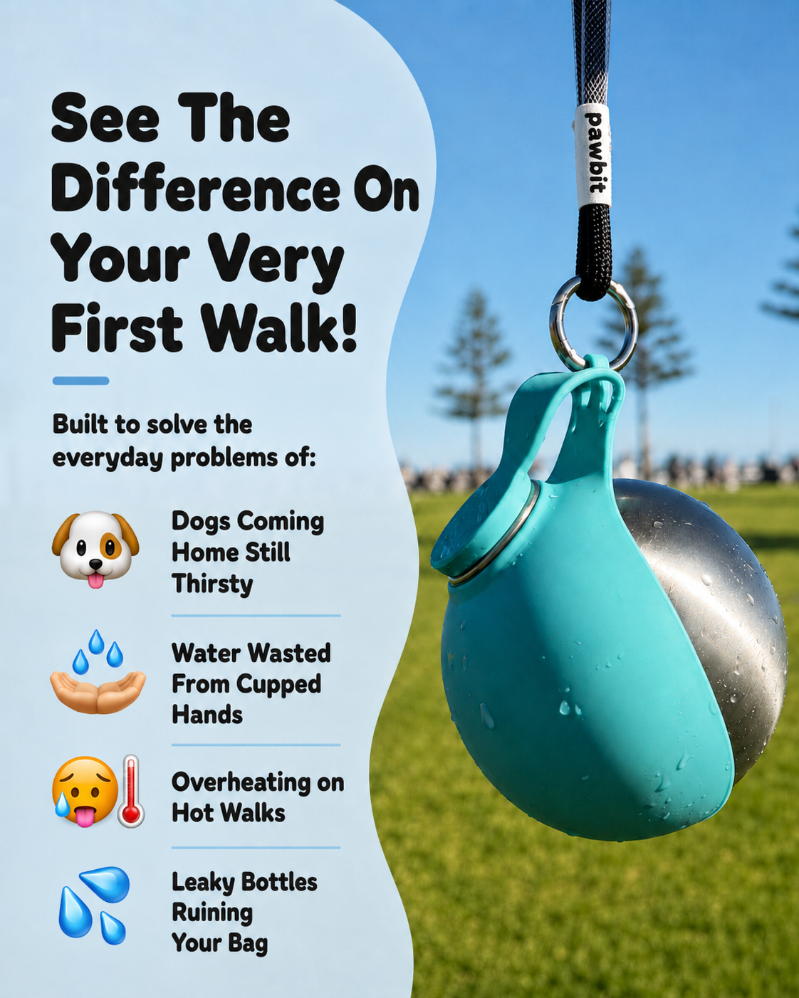 Pawbit™ Water Bottle